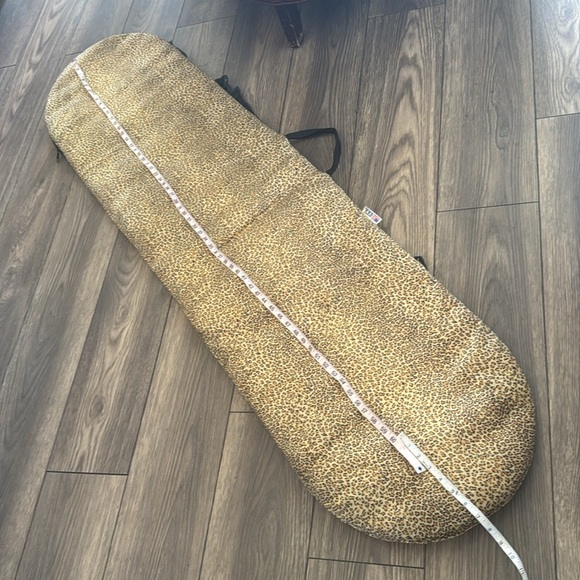 Black Flys Leopard Print Snowboard Bag made is the USA - Picture 7 of 10